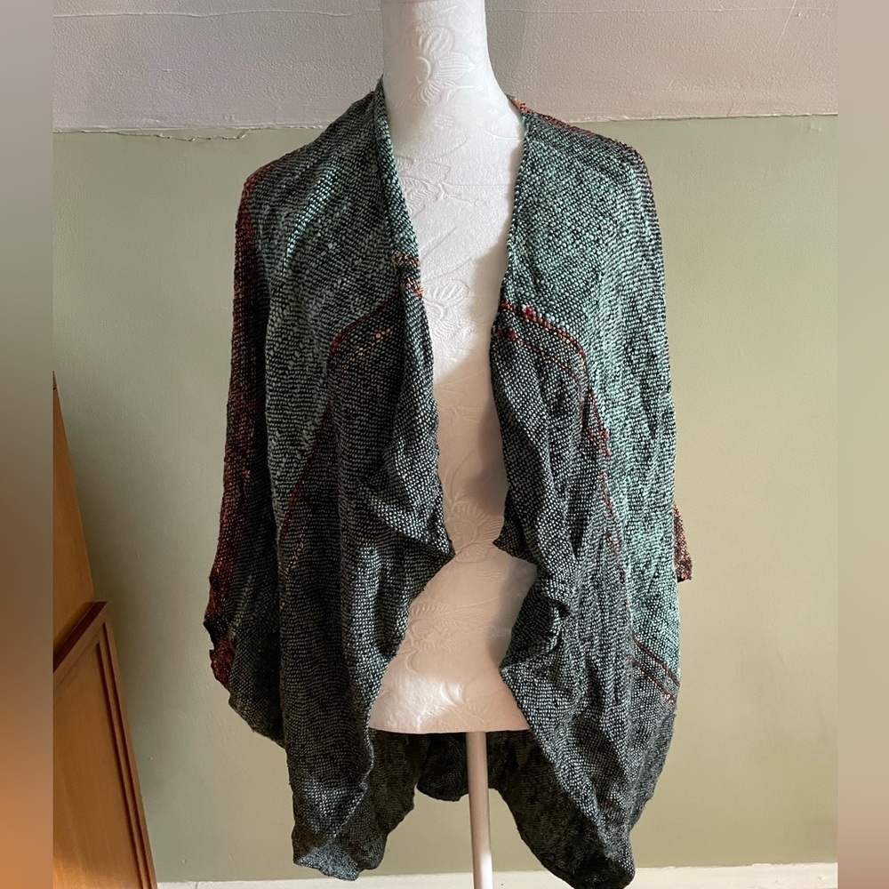 Vintage Multi Color Heavy Cape
